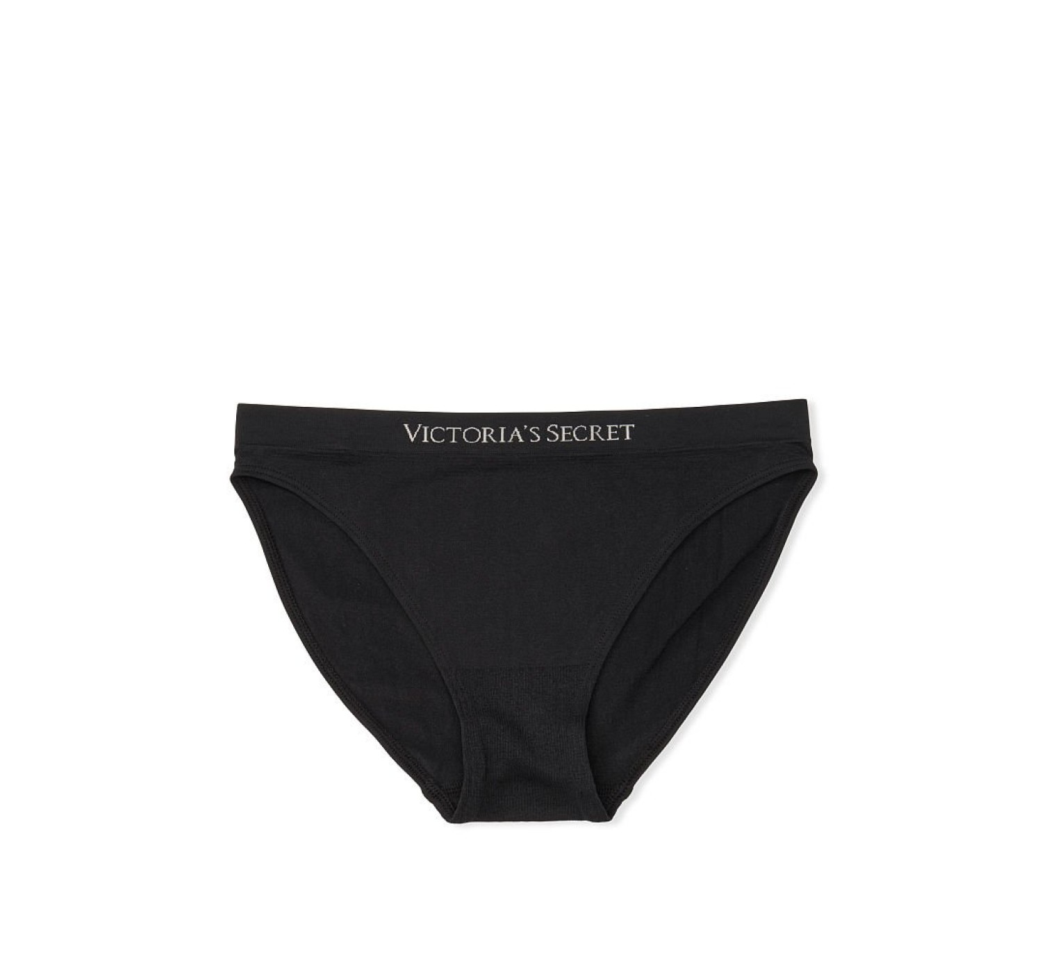 Трусики Victoria's Secret Black Seamless Bikini Panty