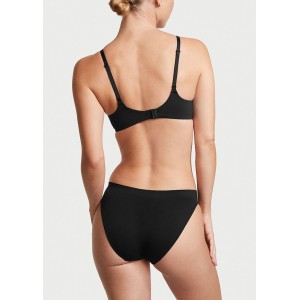 Трусики Victoria's Secret Black Seamless Bikini Panty
