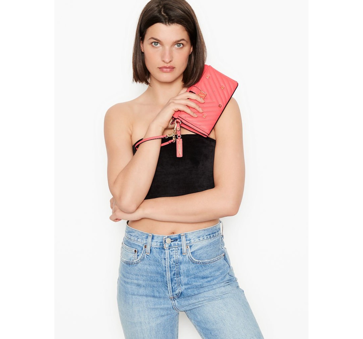 Сумка Виктория Сикрет The Victoria crossbody  Coral