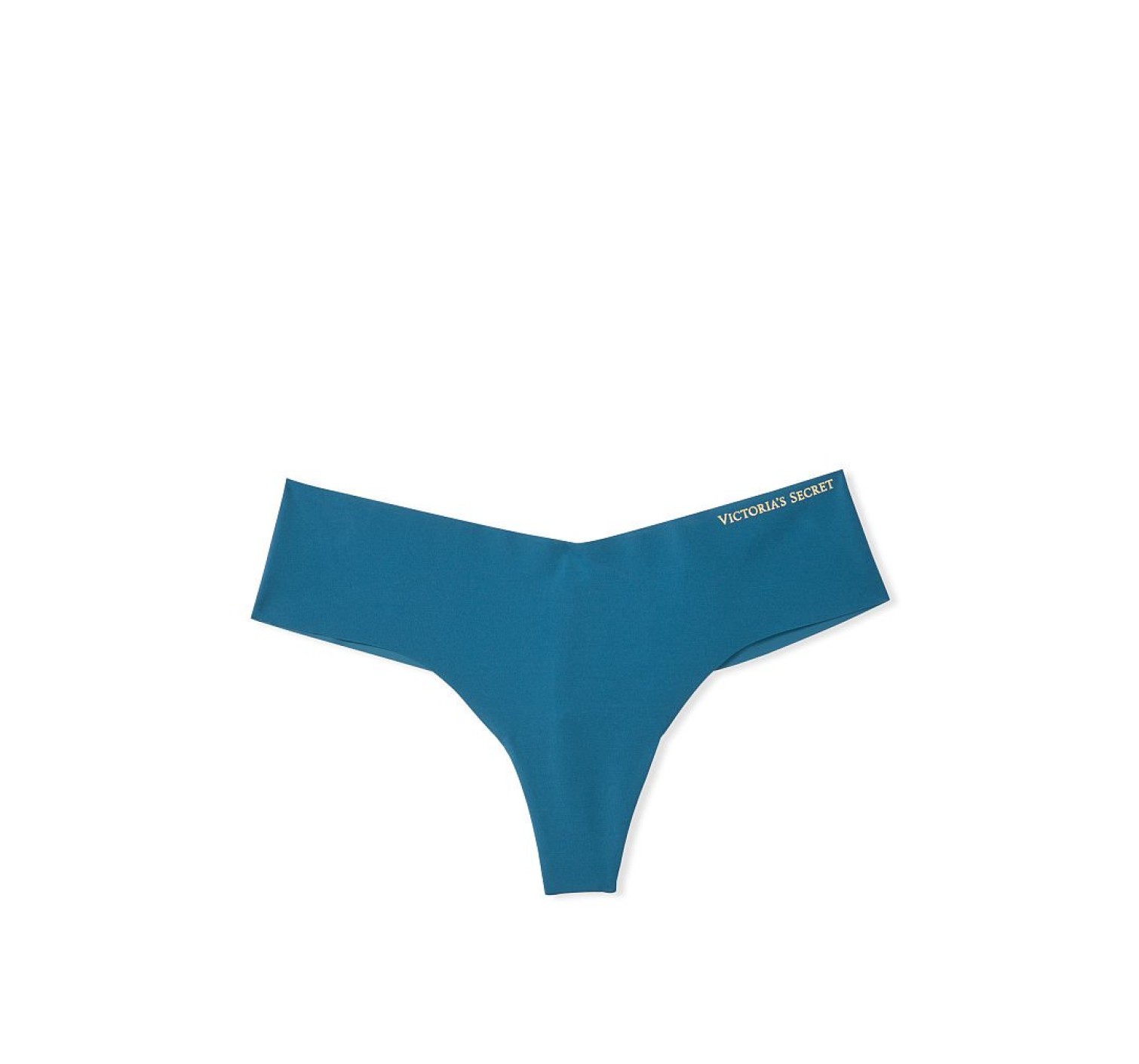 Трусики Victoria’s Secret No Show Thong Panty Teal Star