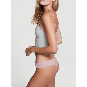 Трусики Victoria's Secret No Show Purple Thong Panty