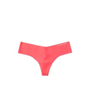 Трусики Victoria Secret No Show Thong Panty Coral