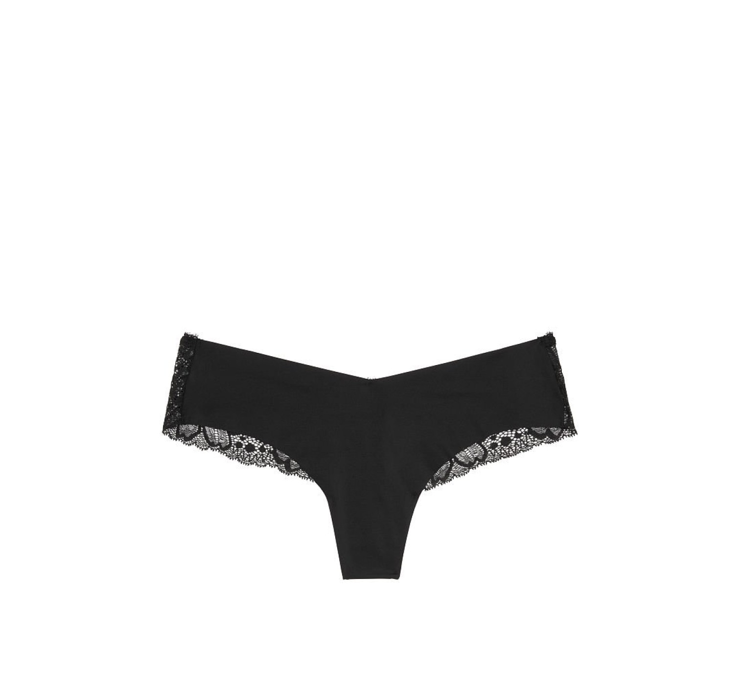 Трусики Victoria’s Secret No Show Floral Lace Back Thong Panty
