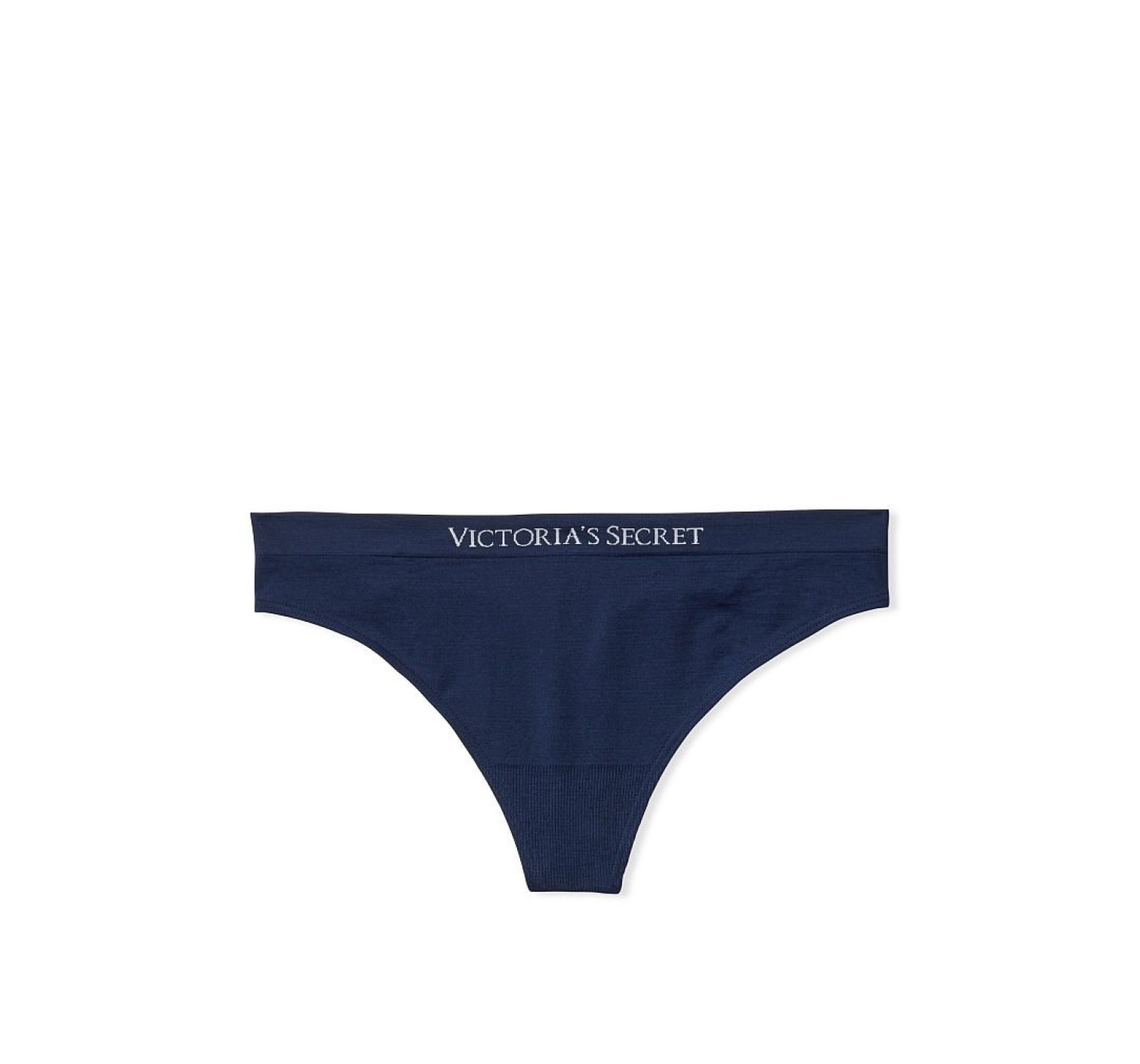 Трусики Victoria's Secret Seamless Black Thong Panty
