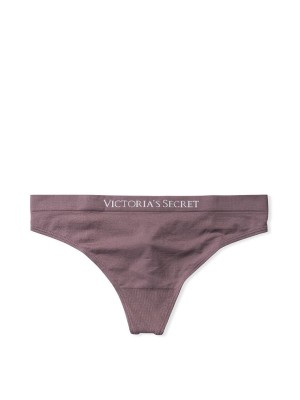 Трусики Victoria’s Secret Seamless Thong Panty Purple