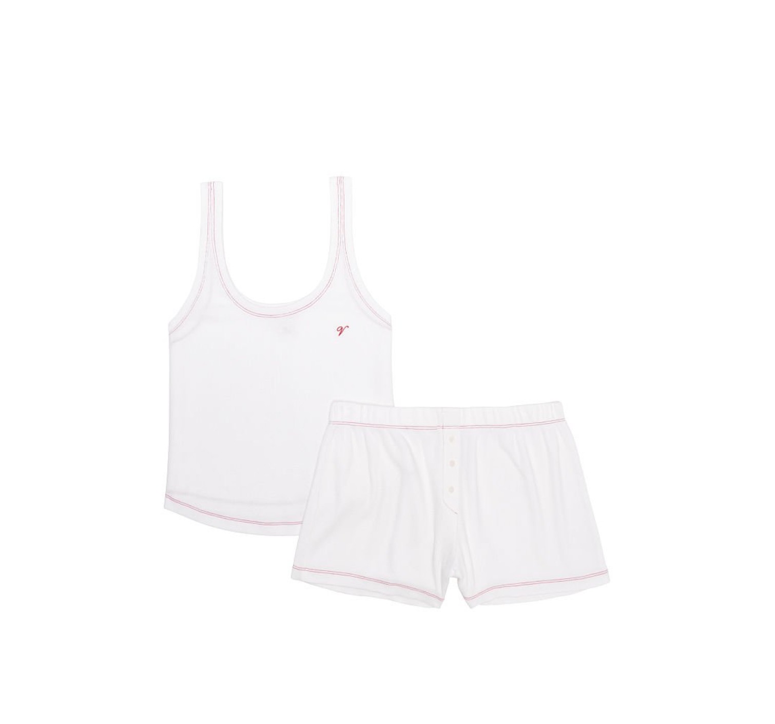 Піжама Victoria's Secret White Cami Pj set