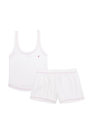Піжама Victoria's Secret White Cami Pj set