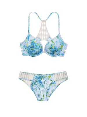 Купальник Вікторія Сікрет Push-Up Bra Flower print
