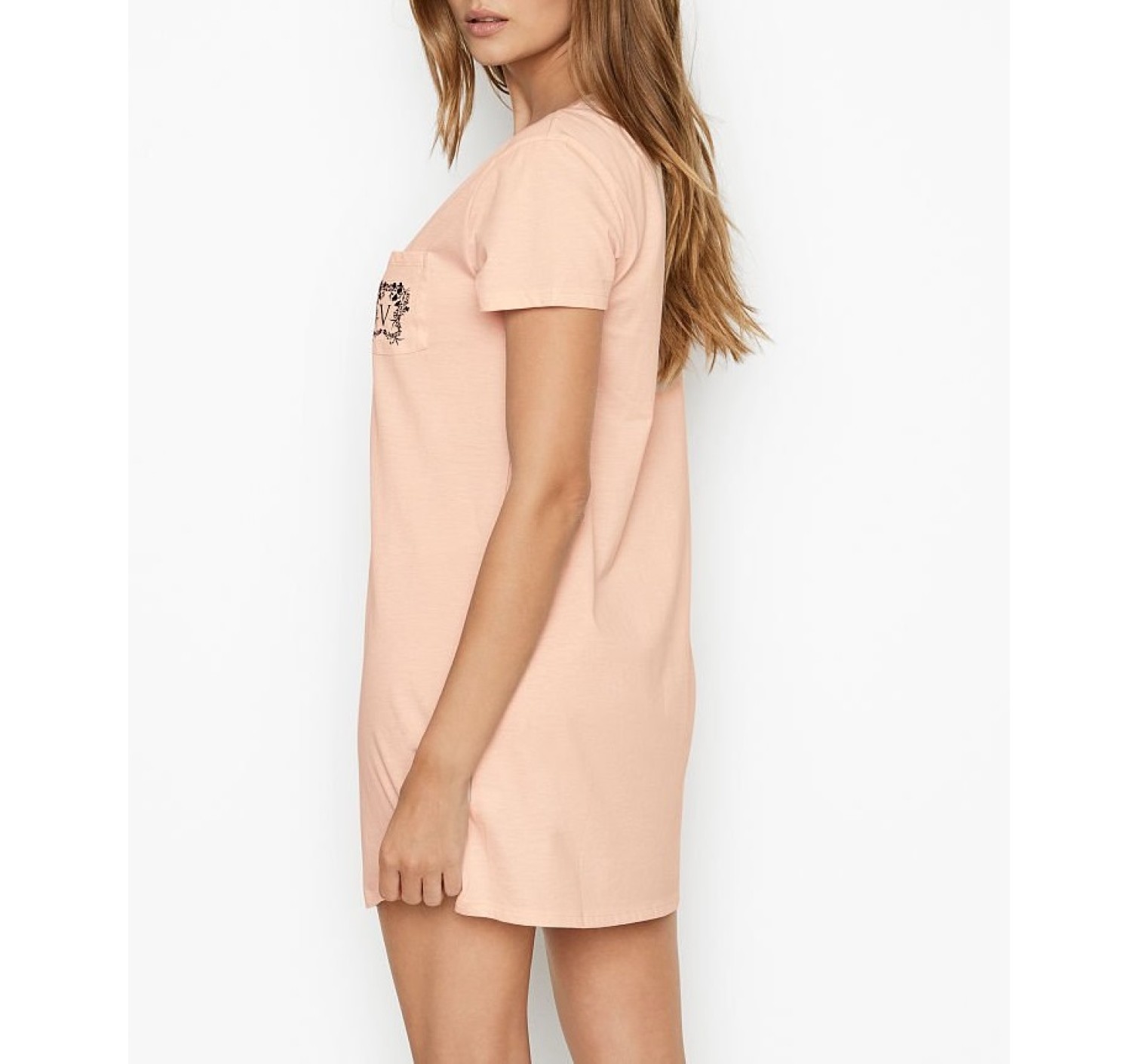 Нічна сорочка VS Cotton Sleepshirt V logo