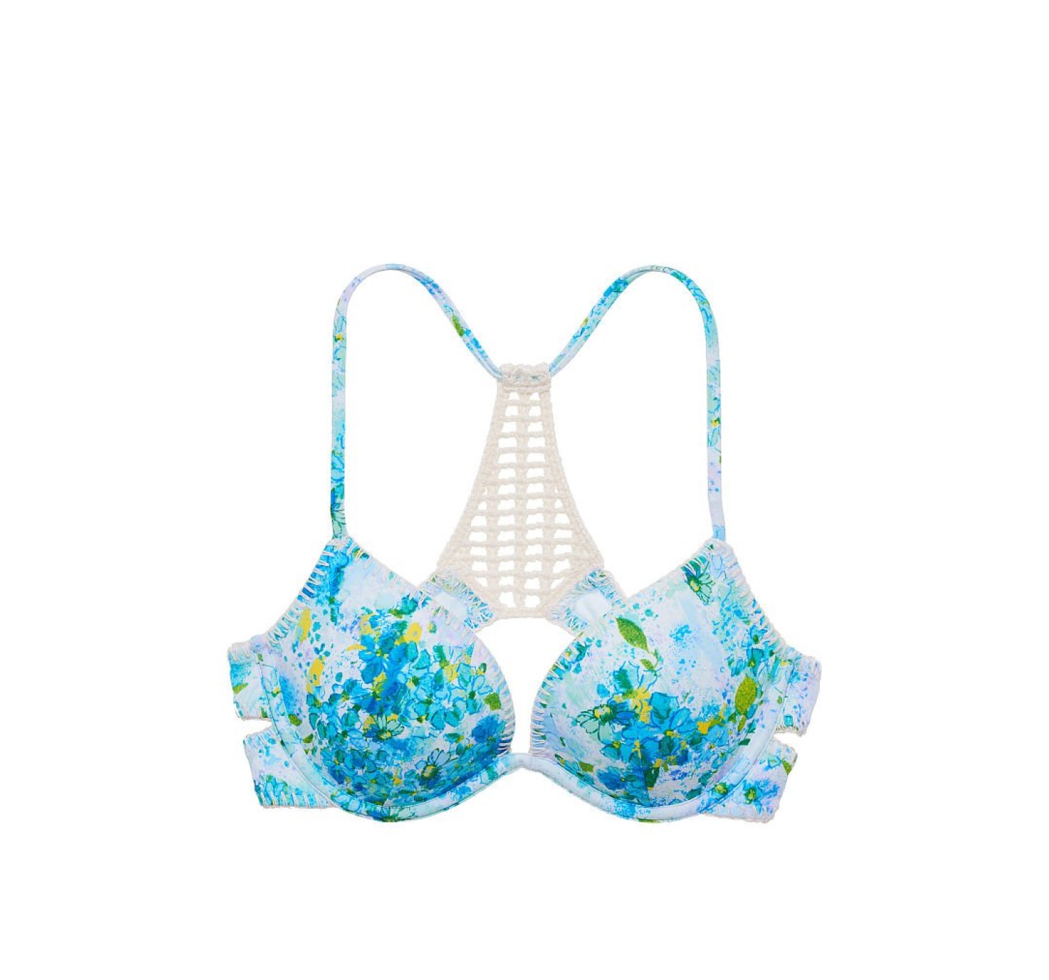 Купальник Вікторія Сікрет Push-Up Bra Flower print