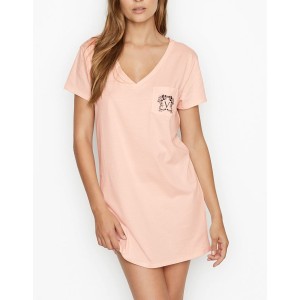 Нічна сорочка VS Cotton Sleepshirt V logo