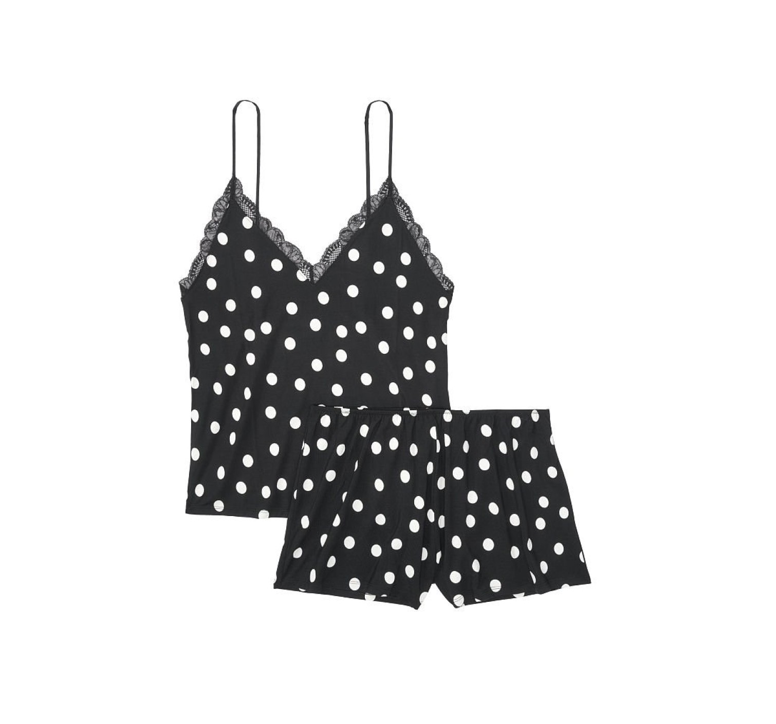 Піжама Victoria's Secret Modal Short Cami Pj Set White Dot