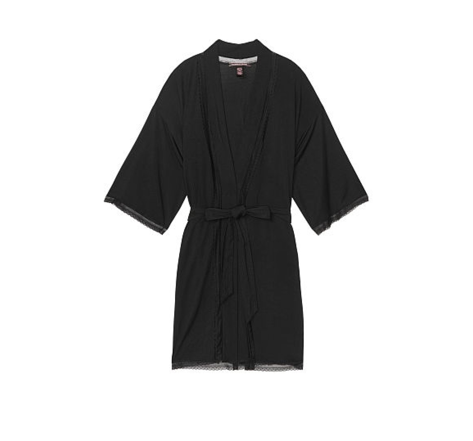 Халат Heavenly by Victoria's Secret Modal Black Lace