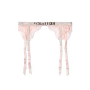 Пояс Victoria's Secret VERY SEXY Shine Strap Garter Belt So Rose Lace
