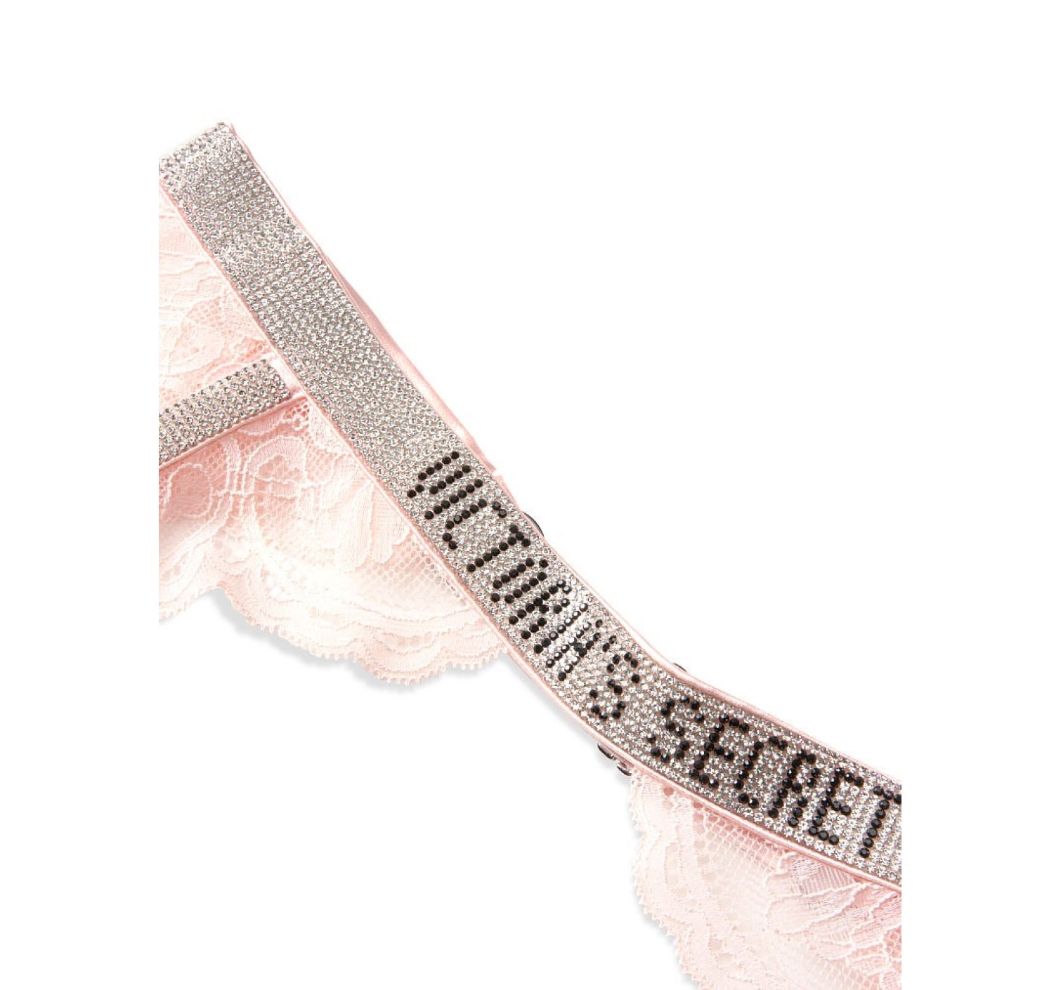 Пояс Victoria's Secret VERY SEXY Shine Strap Garter Belt So Rose Lace