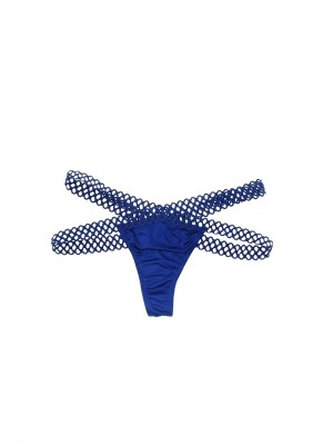 Трусики Victoria's Secret Very Sexy Strappy Lace Thong Night blue