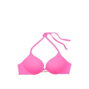 Купальник Вікторія Сікрет з подвійним пушап Shocking Pink