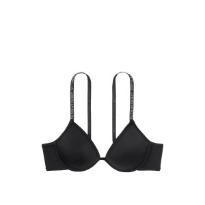Купальник VS Logo Classic Strap Push-up & Itsy bottom Black