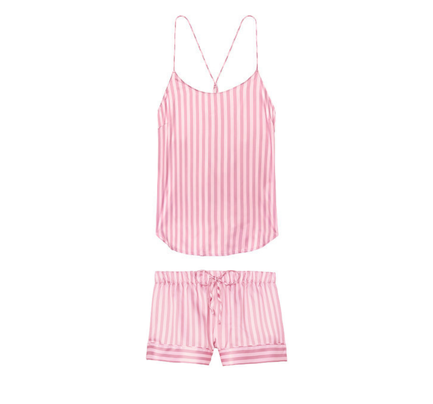 Піжама Victoria's Secret Short Cami PJ Set Pink Stripes