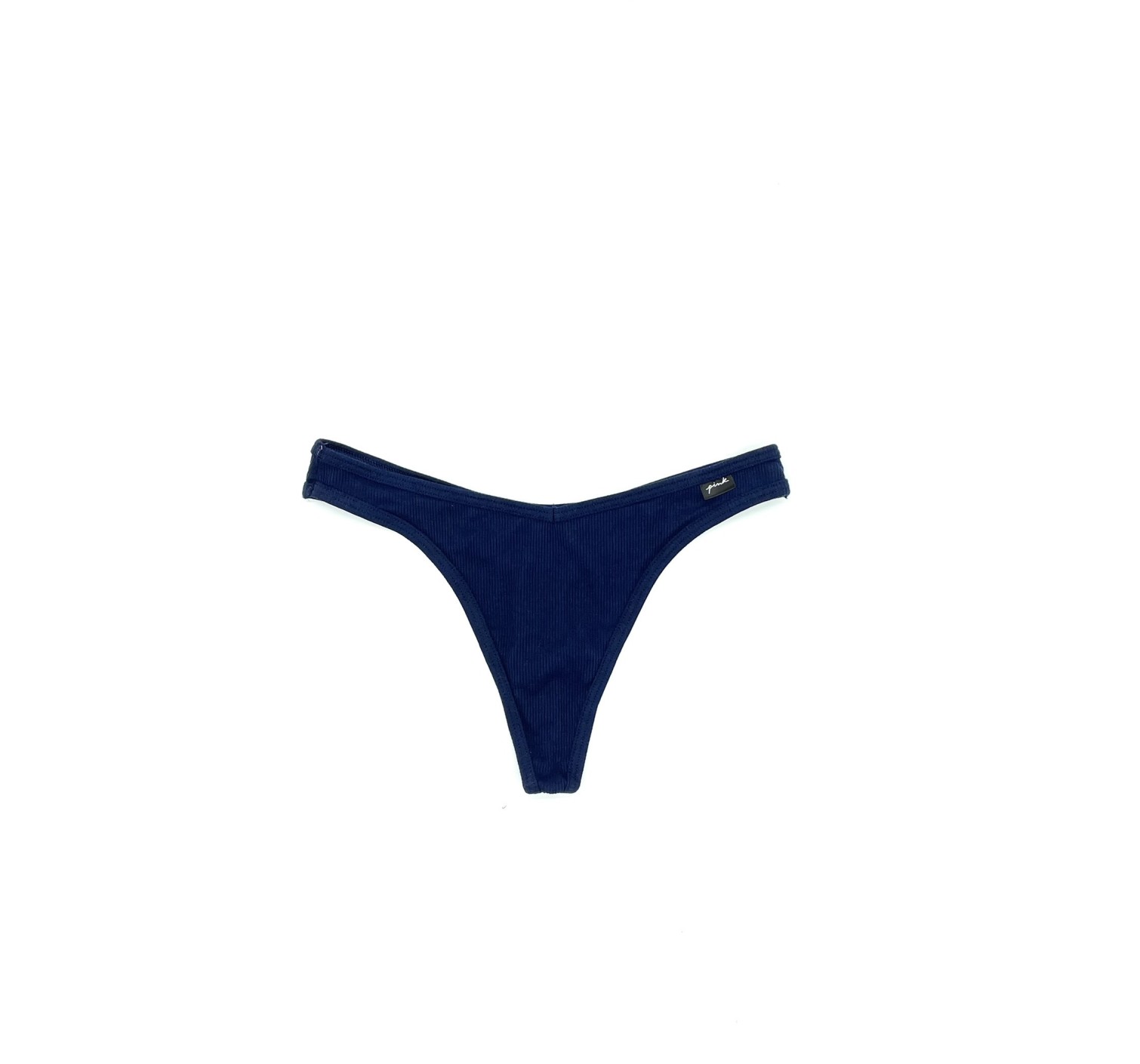 Трусики стрінги Вікторія Сікрет ПІНК Cotton Thong Panty Night Blue