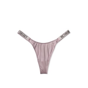 Комплект белья VS Very Sexy Push-up Bra Shine Strap Mauve Smoke