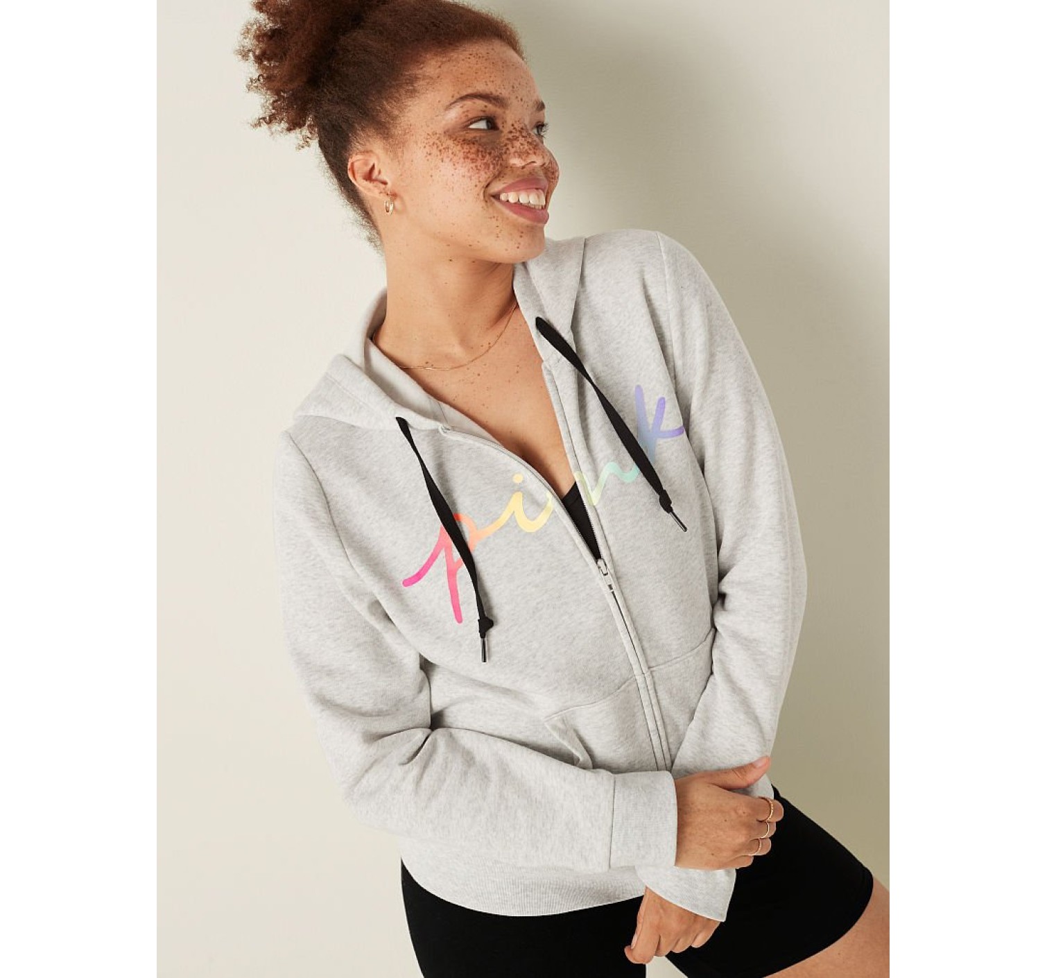 Спортивний костюм Victoria's Secret PINK Grey Gradient Script Logo