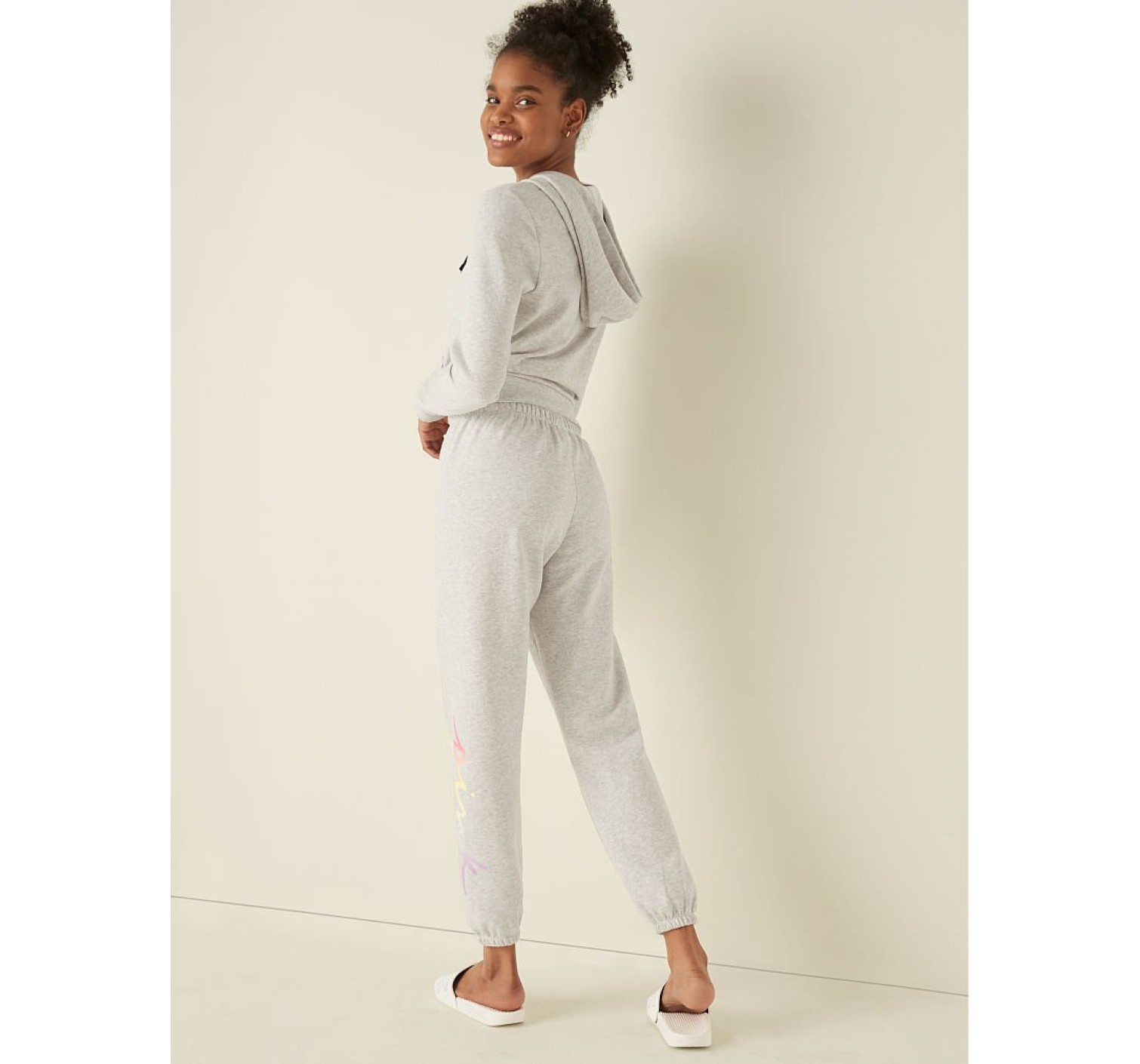 Спортивний костюм Victoria's Secret PINK Grey Gradient Script Logo