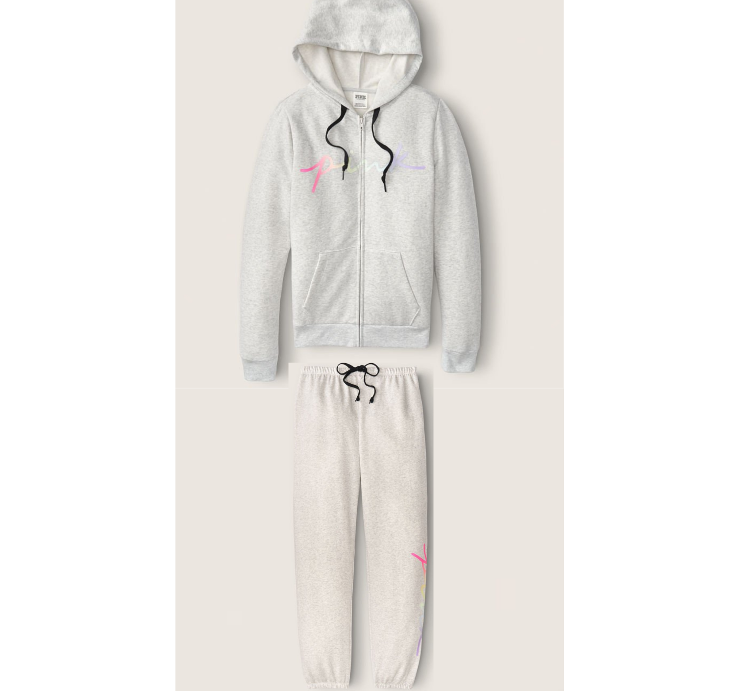 Спортивний костюм Victoria's Secret PINK Grey Gradient Script Logo