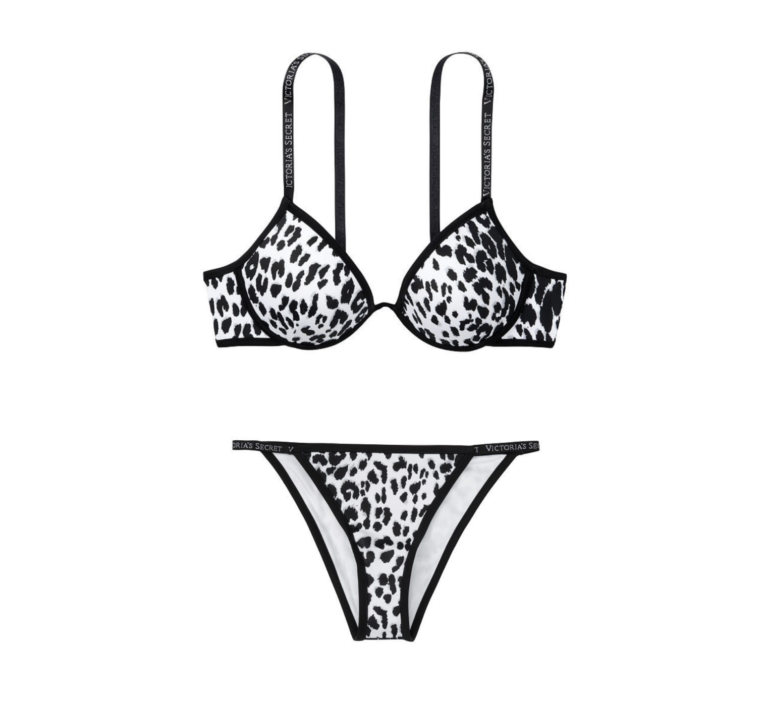 Купальник VS Logo Classic Strap Push-up &  Itsy bottom