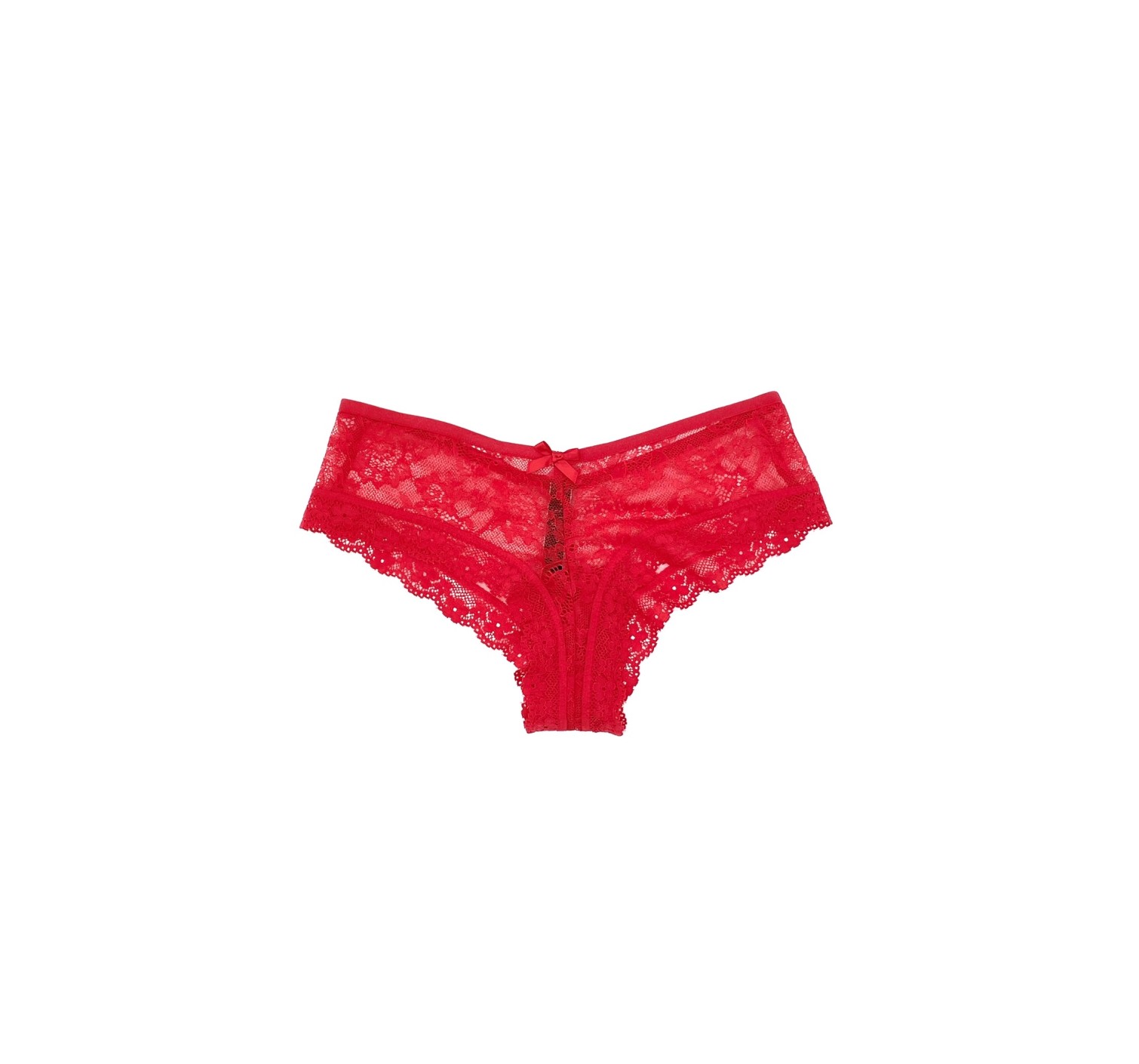 Трусики чики Вікторія Секрет Very Sexy Red lace Cheeky panty