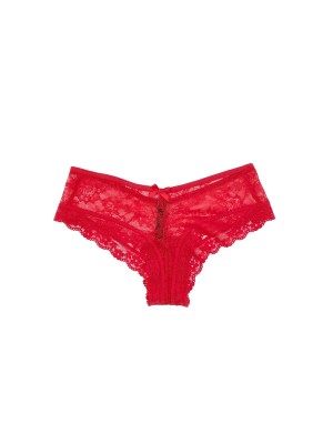 Трусики чики Вікторія Секрет Very Sexy Red lace Cheeky panty