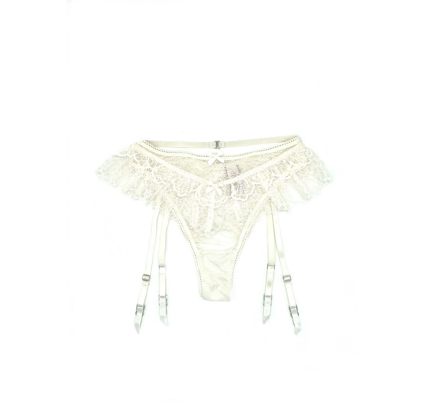 Трусики Вікторія Сікрет Dream Angels White Lace Itsy panty