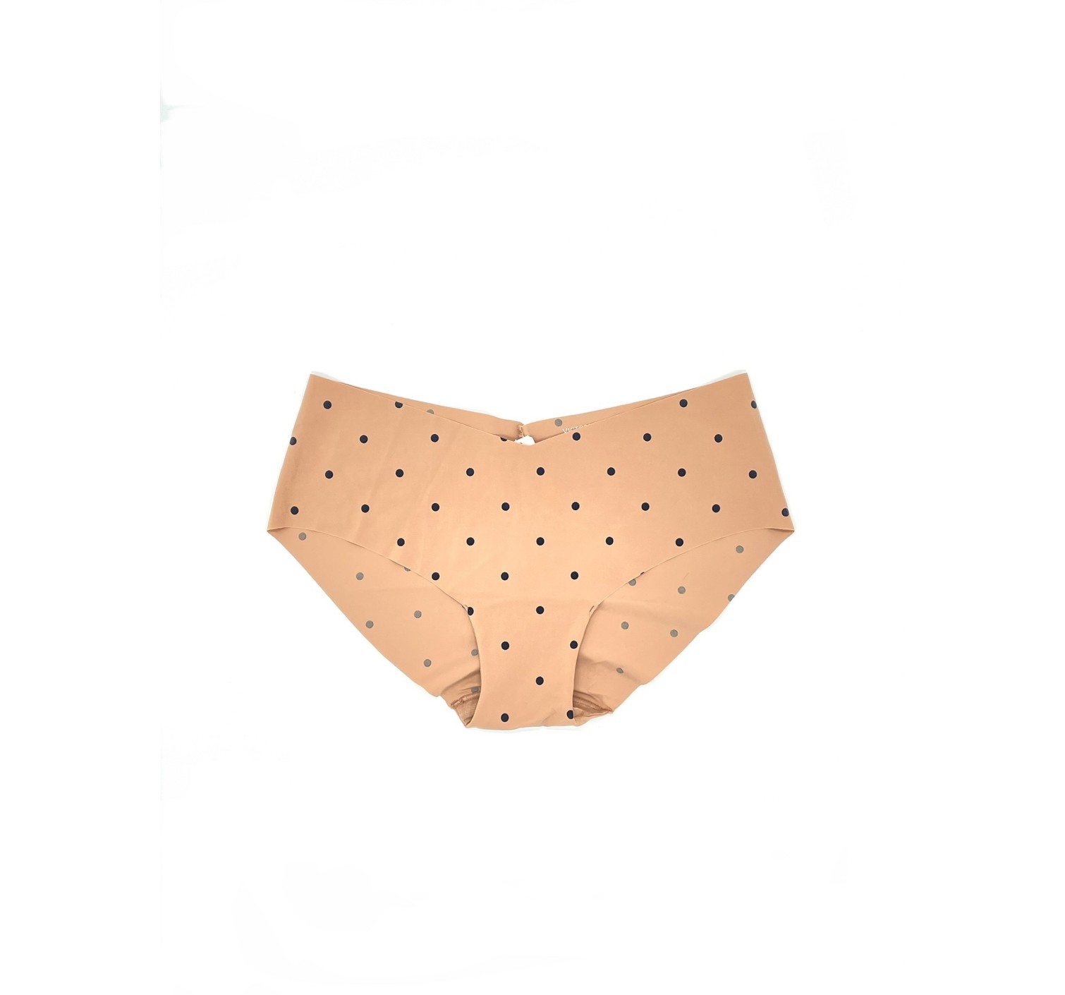 Трусики безшовні Вікторія Сікрет No show Hiphugger panty Black dot