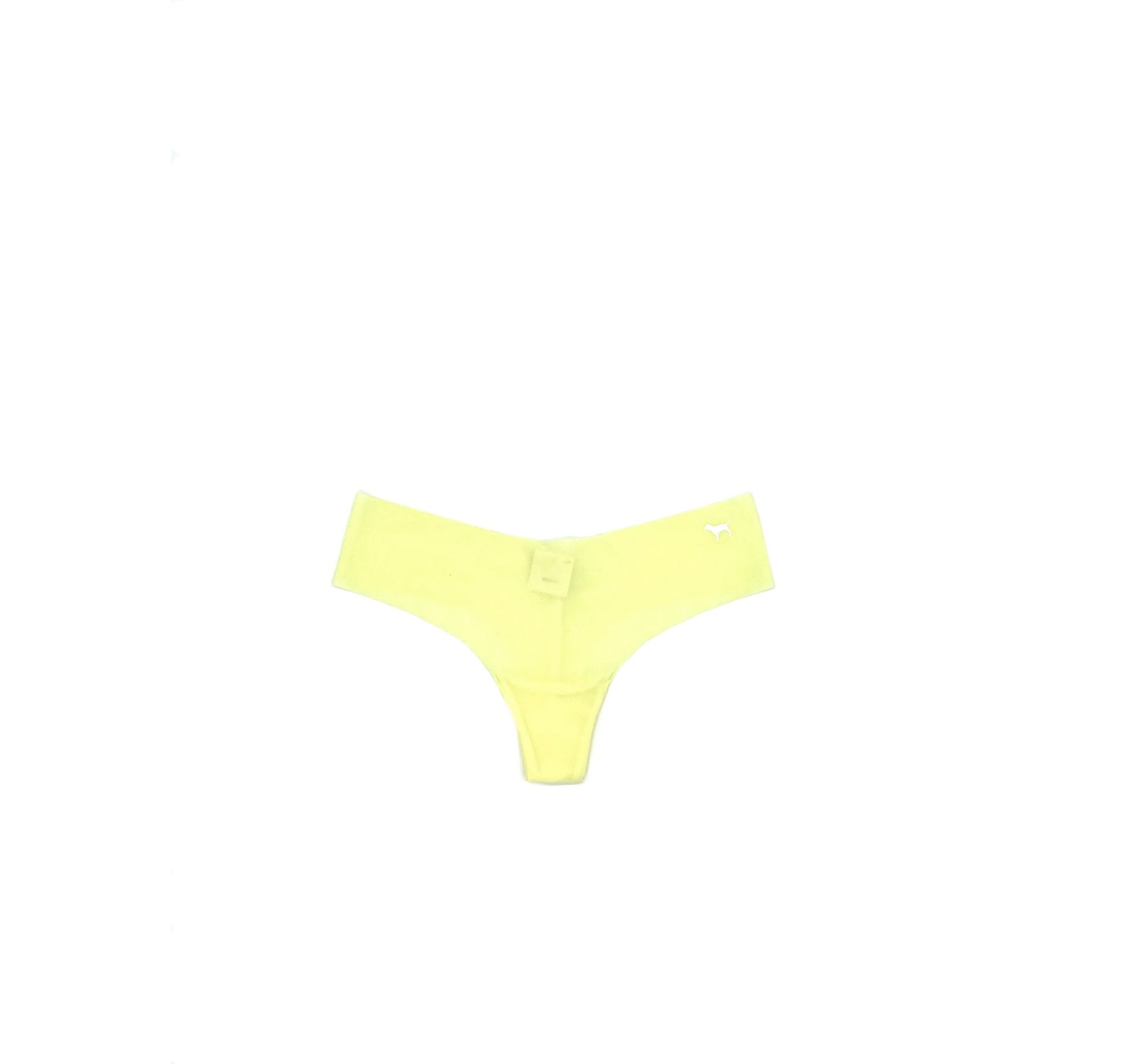 Трусики бесшовные стринги VS PINK No show Lemon Thong panty 