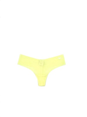 Трусики безшовні стрінги VS PINK Lemon Thong panty