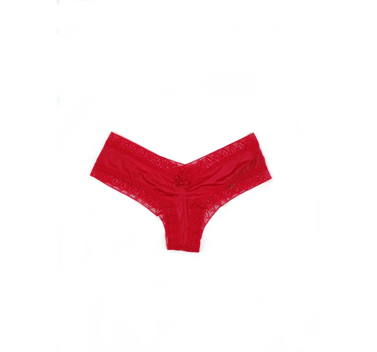 Трусики чики Вікторія Секрет Very Sexy Red Strappy Cheeky panty