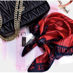 Сатиновий шарф Victoria's Secret RED logo VS