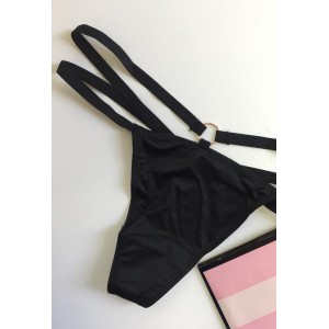 Трусики VS Very Sexy V-string Strappy Black panty