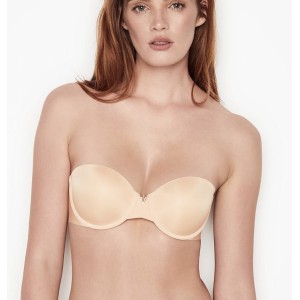 Бюстгальтер VS Sexy Illusions Light Beige Logo Push-up Bra