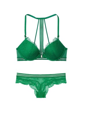 Комплект белья Victoria’s Secret Very Sexy, трусики  Cheeky  + Push-up Bra 