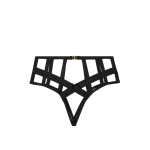 Трусики VS Very Sexy Strappy Cheeky panty Black