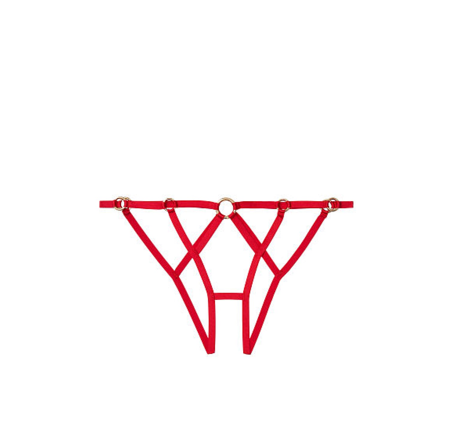 Трусики Victoria’s Secret Very Sexy Lipstick Strappy Ring Cheekini panty