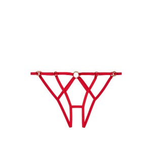 Трусики Victoria’s Secret Very Sexy Lipstick Strappy Ring Cheekini panty