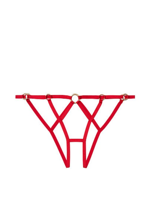 Трусики Victoria’s Secret Very Sexy Lipstick Strappy Ring Cheekini panty