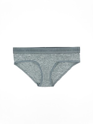 Трусики VS Grey Cotton Hiphugger Panty logo VS