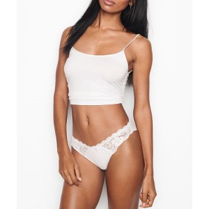 Трусики Victoria's Secret Dream Angels White Lace Cheekini panty