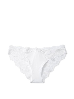 Трусики Victoria's Secret Dream Angels White Lace Cheekini panty
