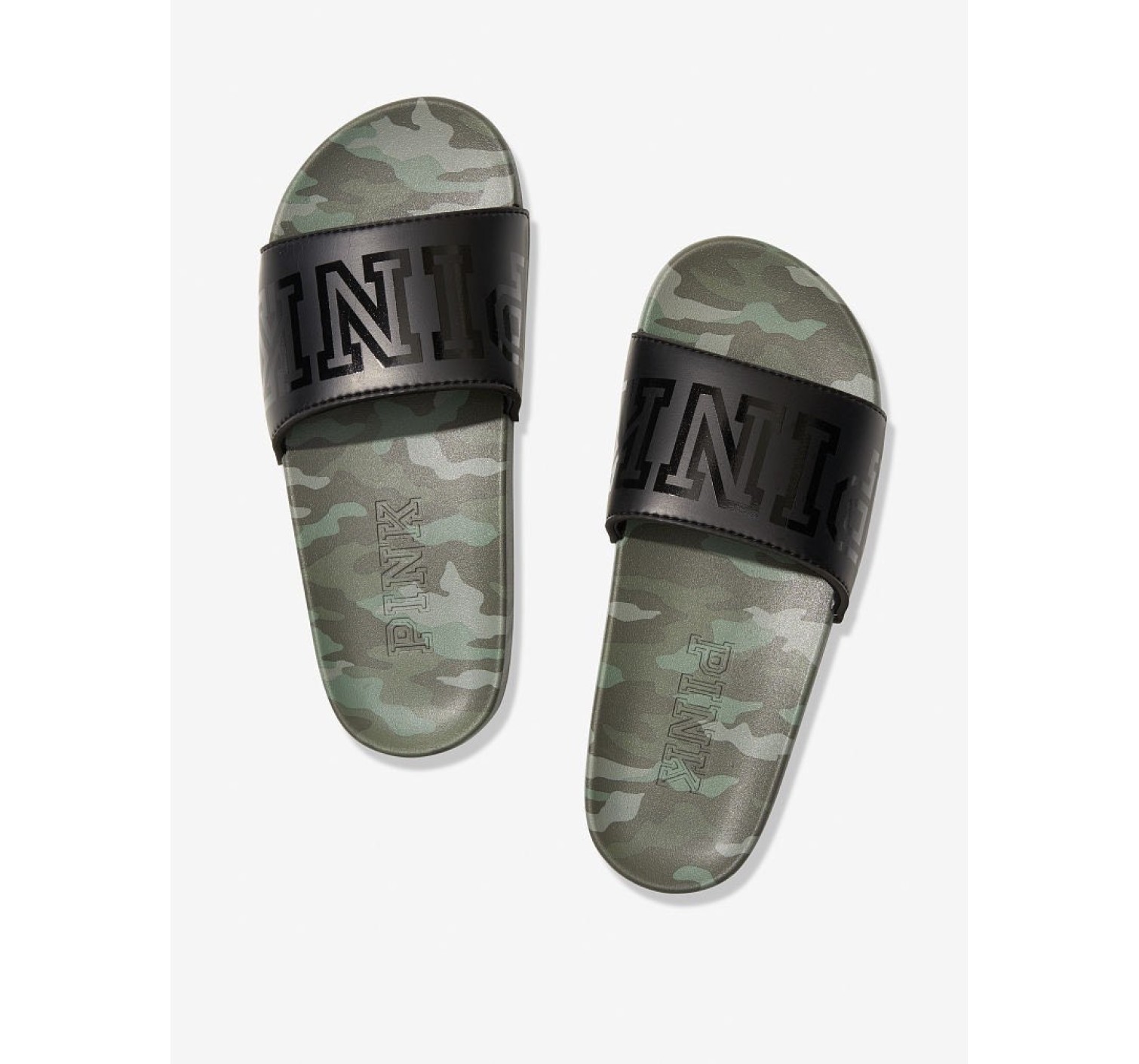 Шльопанці PINK Victoria's Secret CAMO print