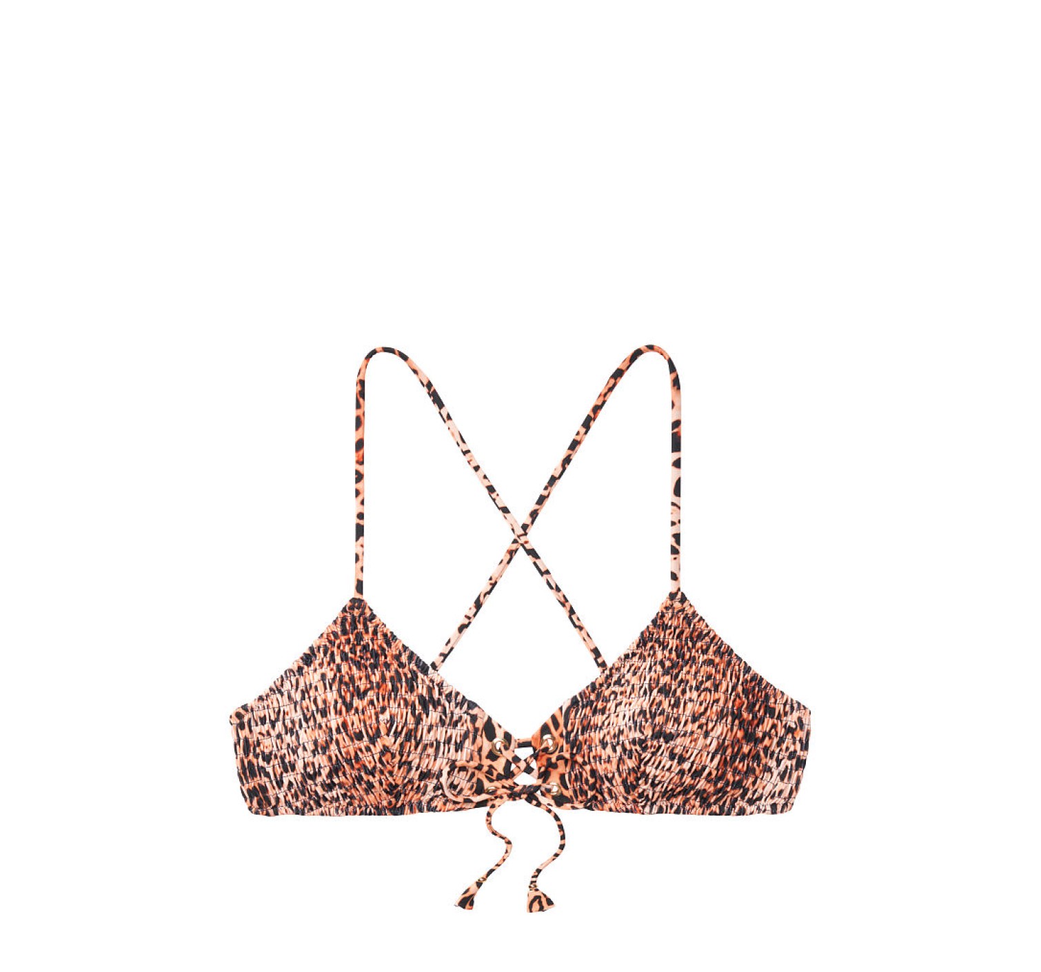 Купальник VS print Natural Leopard Bralette Top &amp; Bikini bottom