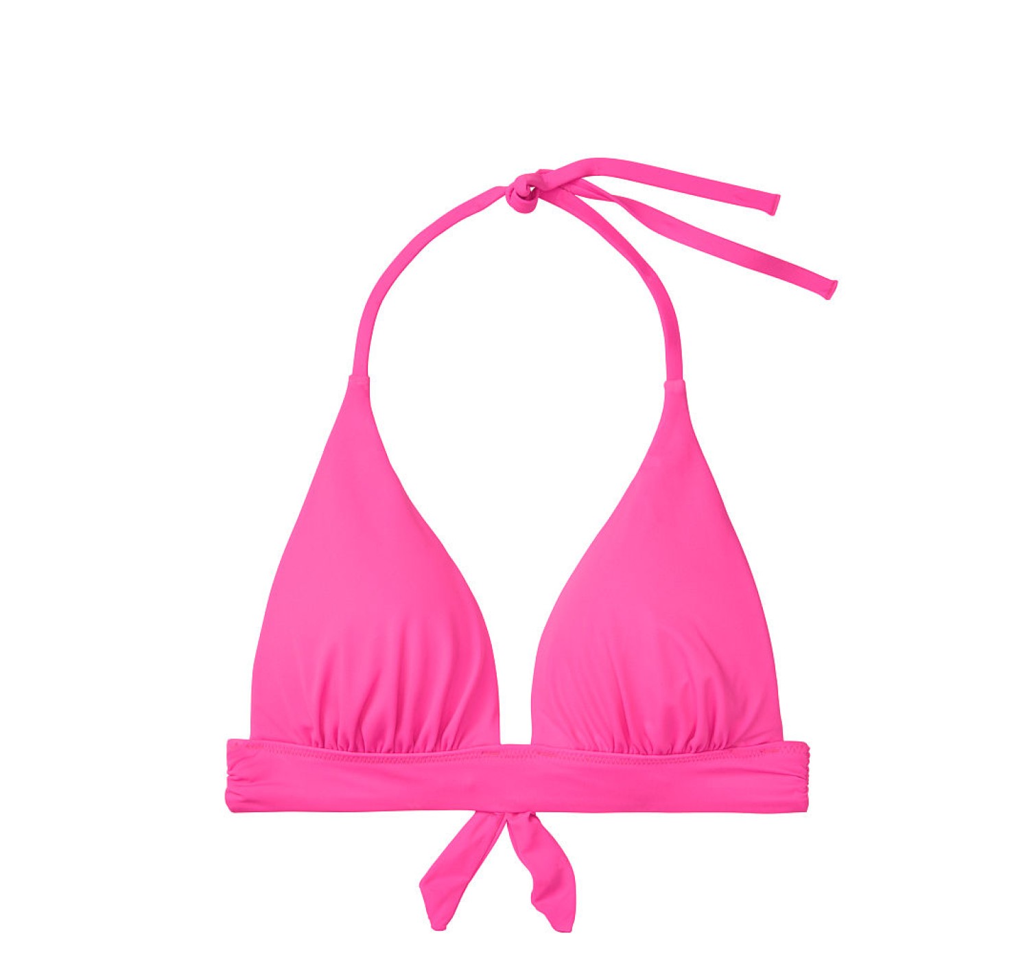 Купальник трикутники з пушап Вікторія Сікрет hot pink
